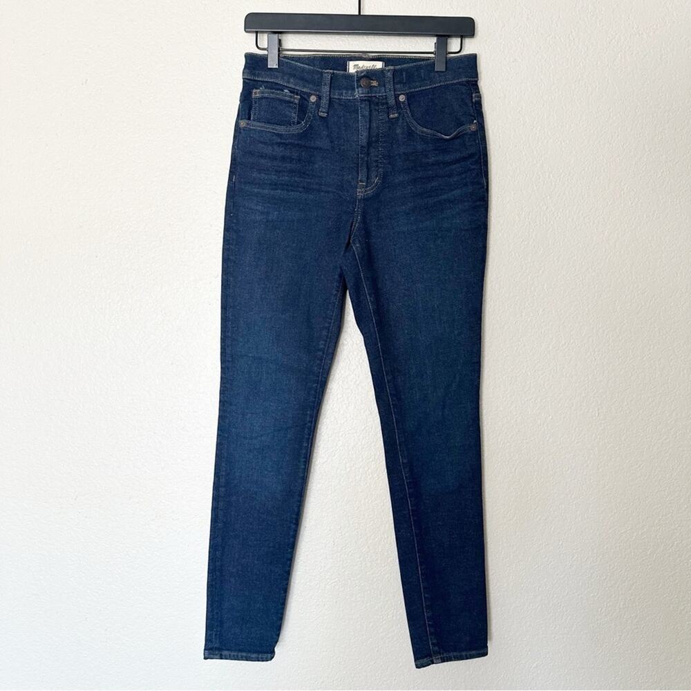 Madewell Jeans Women Mid-Rise Skinny Jeans Orland Wash TENCEL Denim Edition 27 - Picture 3 of 9